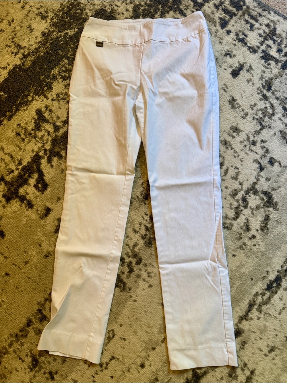 LISETTE Straight-Leg White Women’s Capris Size 12